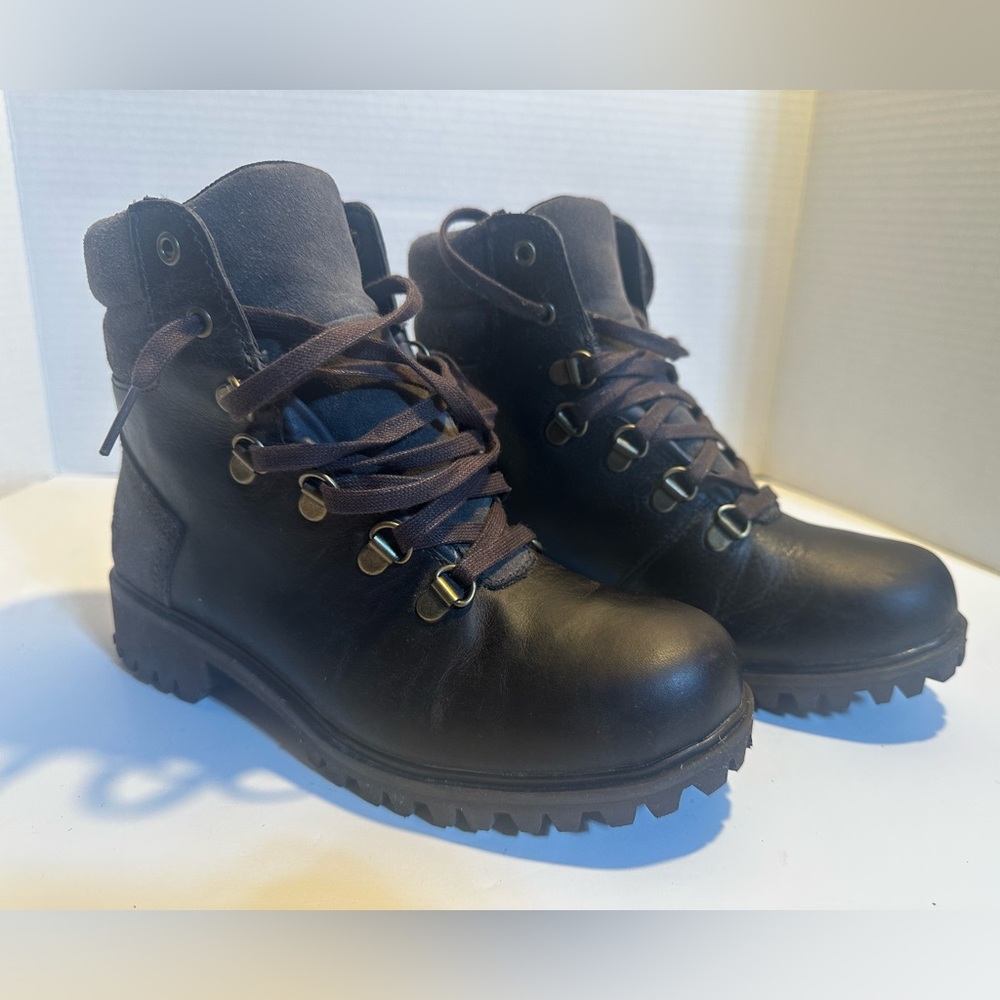 Timberlands A1K9Z Waterproof Anti Fatigue Black Women’s Wheelwright Boots NWOT